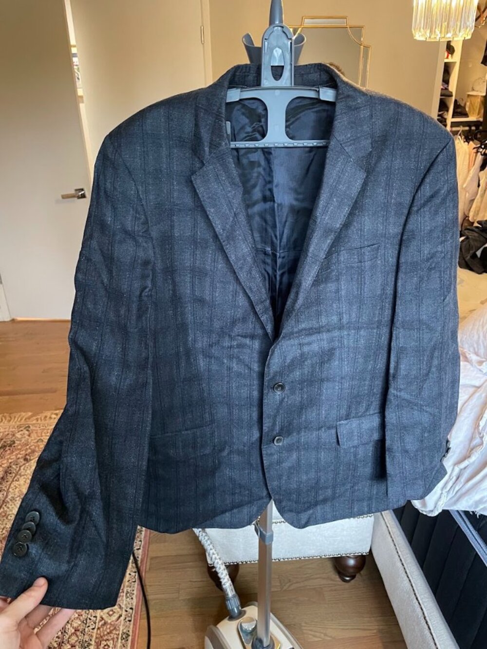 Harry Rosen Plaid Two-Piece Suit Set
